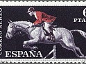 Spain 1960 Deportes 6 Ptas Negro y Rojo Edifil 1318